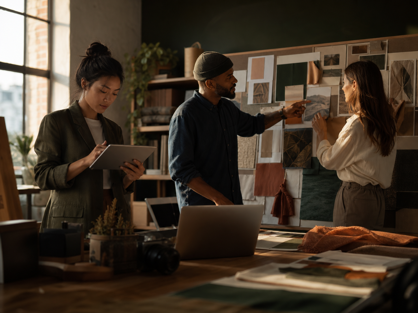 A team bringing a project to life with secure payments